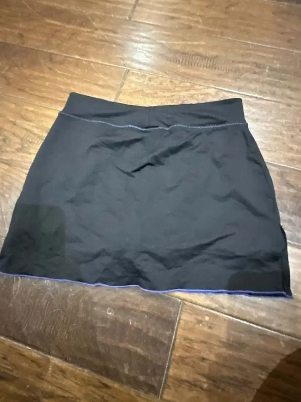 Kinesis Athletic Skort‎ Size M Black Purple Trim